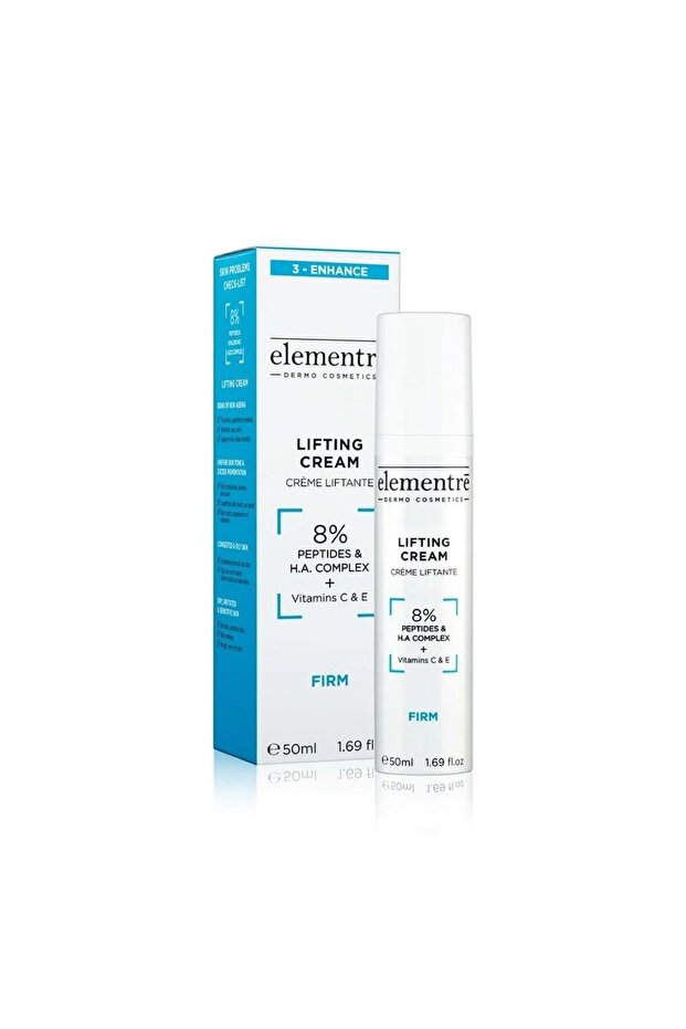 إلمنتري ليفتينغ كريم شد البشرة لمقاومة التجاعيد 8٪ 50 مل Lifting Cream