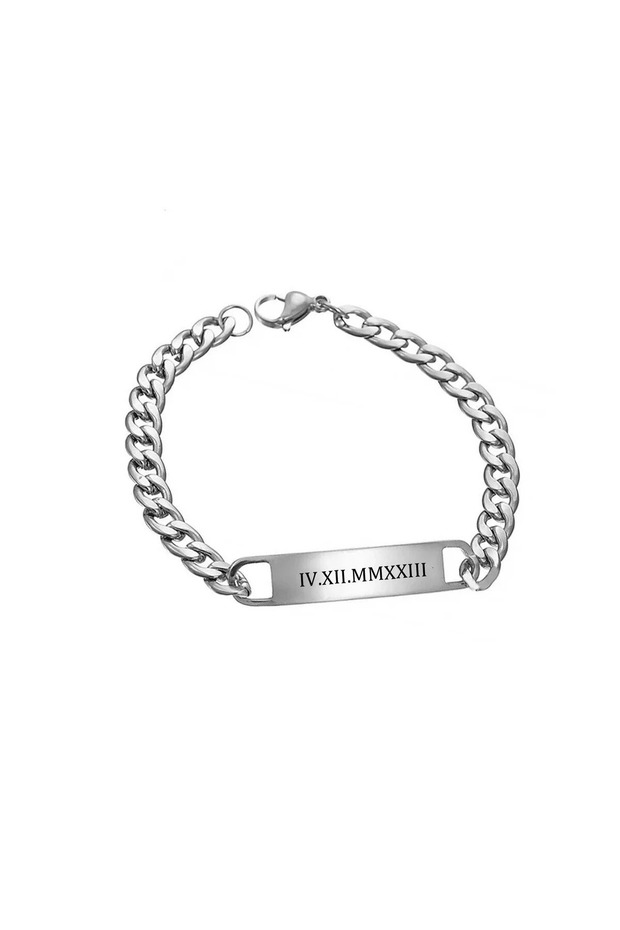 Çelik Künye bileklik - 5