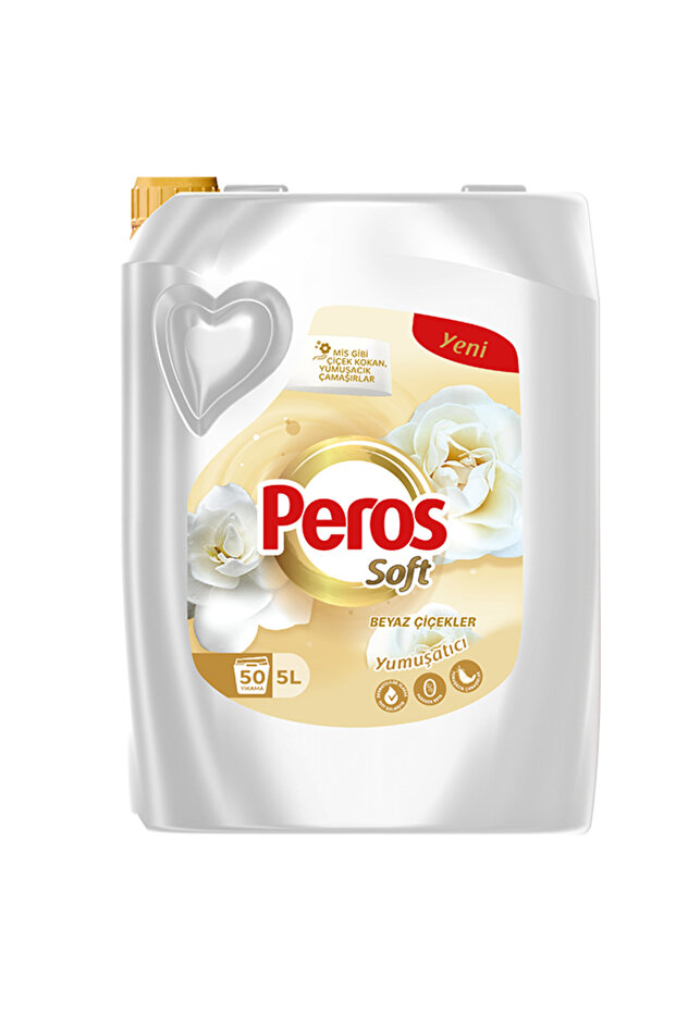 Beyaz Çiçekler Yumuşatıcı 5 LT - 1