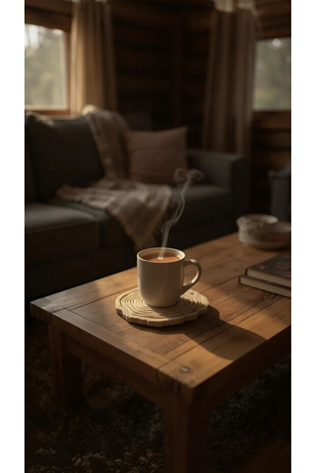 Timber Rings 4-Piece Coasters - 4