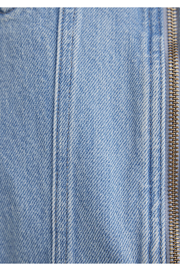 Larina Gold Premium Ice Blue Jean Jacket 1110643-89217 - 6