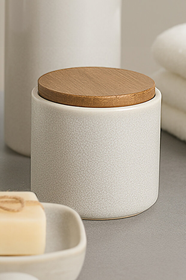 Elegance 6'lı Banyo Seti - Gri - 8