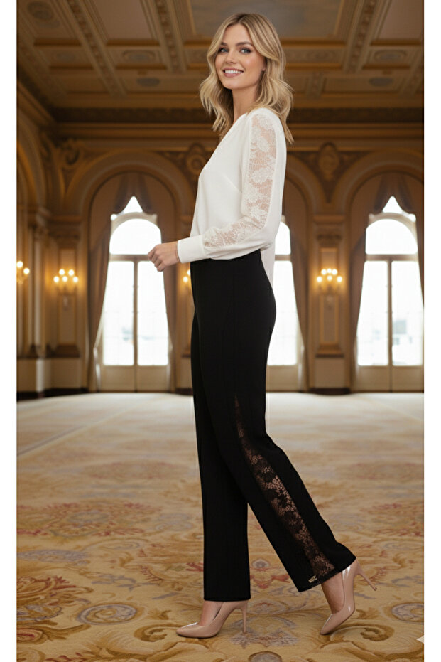 BORU PAÇA DANTELLİ TAYT - 1