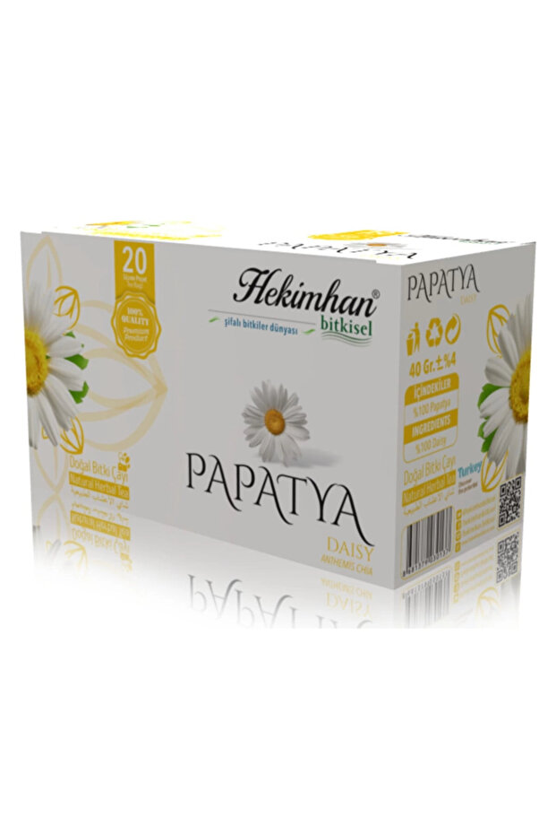 Chamomile 20-Piece Filtered Tea Bags Shake Herbal Tea, Brewing Herbal Tea