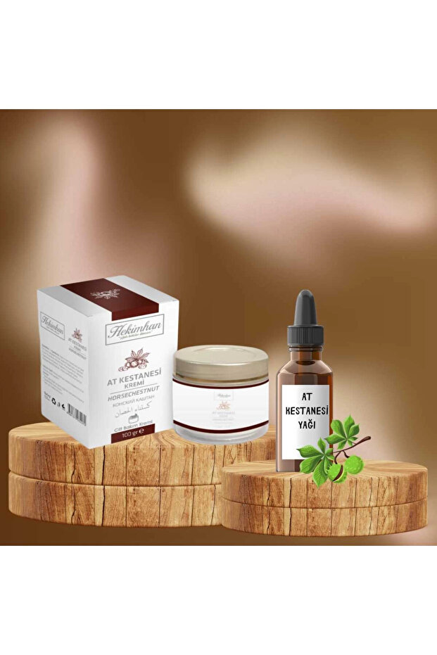 Horse Chestnut Cream 100 Gr Horse Chestnut Oil 20 ml