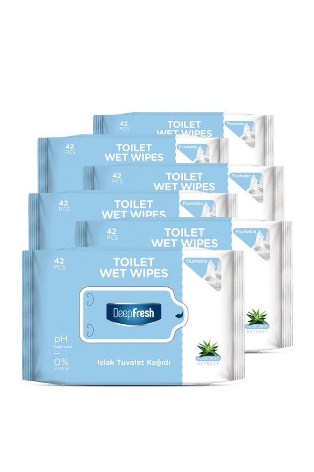 Islak Tuvalet Mendili Aloe Vera Kapaksız 6 x 42 Yaprak - 2