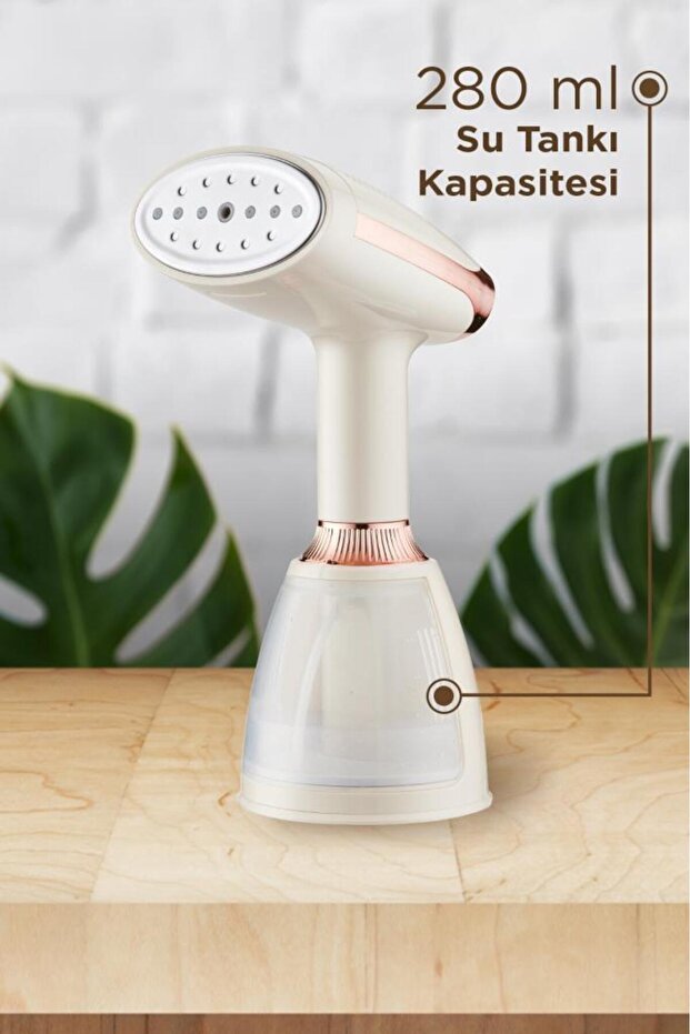 Buharlı Ütü Kırışık Giderici Taşınabilir Dikey Seyehat Ütüsü 1500W KY003 Beyaz - 3