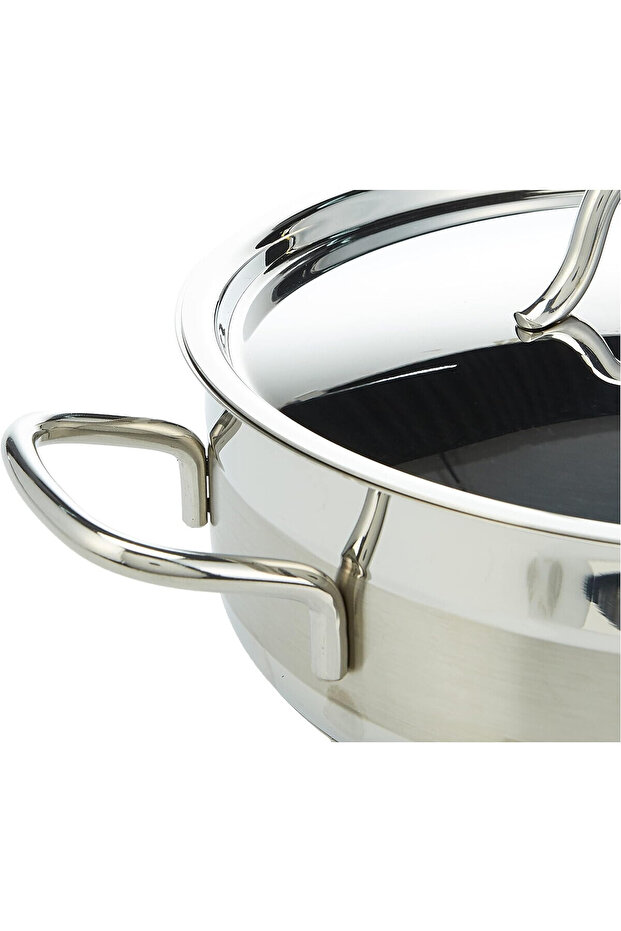 طقم أواني طهي ألفا من الفولاذ المقاوم للصدأ، 9 قطع / A1660 - 6