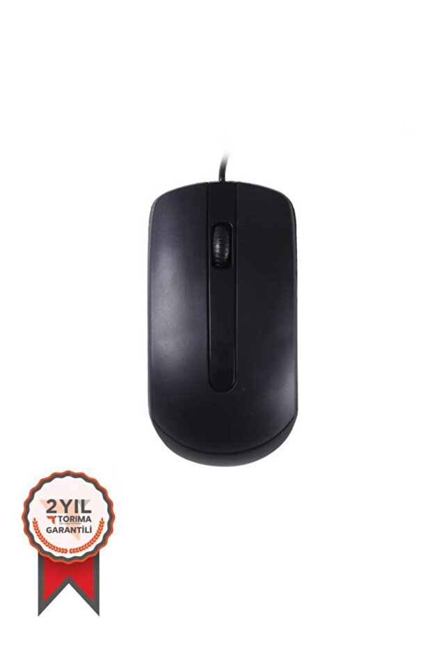 TM-06 Kablolu Siyah Optik Mouse - 1