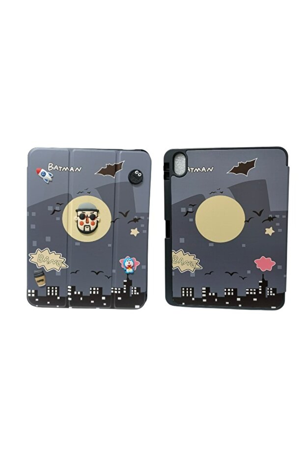 3D Cartoon-Style 3D Print Folio Case Trifold Stand Case for iPad 10th Generation Case 2022 iPad 10.9 - 5