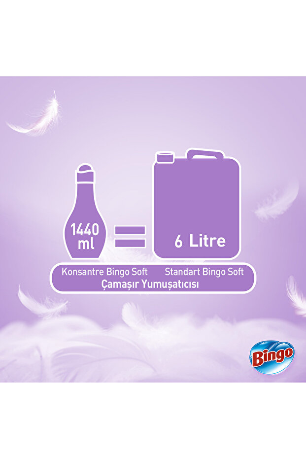 Soft Konsantre Çamaşır Yumuşatıcısı Sensitive 1440 ml X 6 Adet - 7