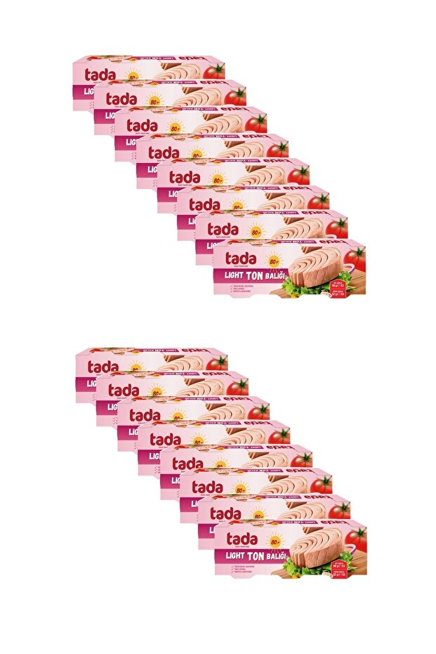 Light/Hafif Ton Balığı 80 gram 48 li Paket - Doğal Lezzet - 3
