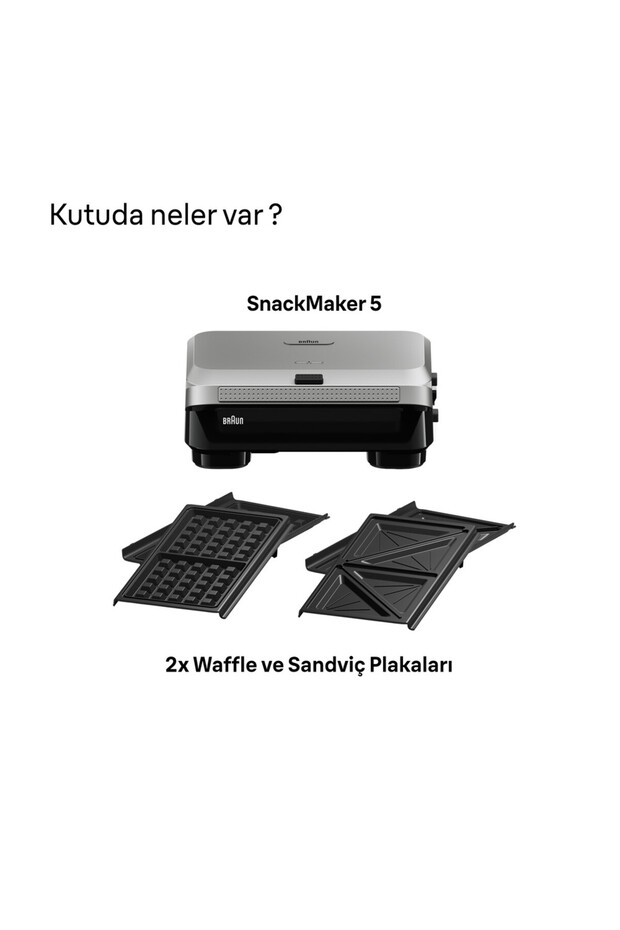 SNACKMAKER 5 SM5005 SILVER TOST M. - 7