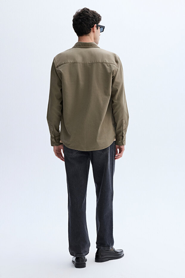 REGULAR FIT UZUN KOLLU GÖMLEK - 2