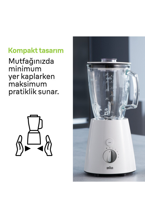 Jb3060whs Tribute 800 W Cam Sürahi Tipi Smoothie Blender - 2