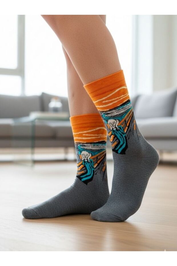 Scream Art Socket Socks - 1