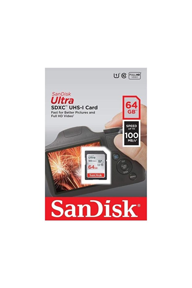 Ultra 64Gb 100Mb/S Sdxc Memory Card