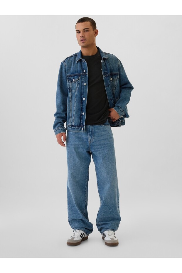 Erkek Siyah Logo Everyday Soft T-Shirt - 4