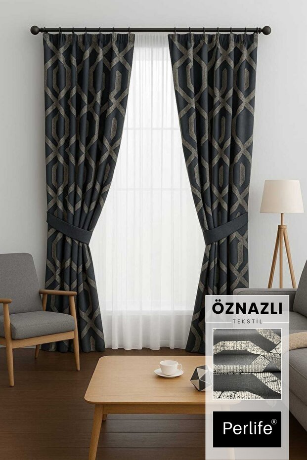 Heavy Weight Background Curtain (Fitting for Piles Free Straight Cornish with Handle Bond (Please Write for Size)