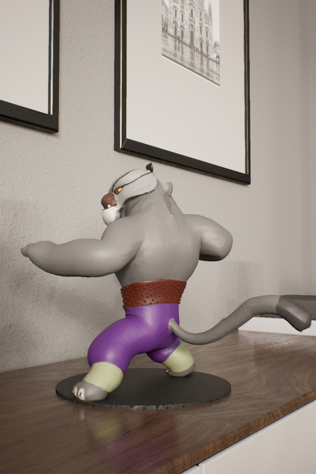 Tai Lung 3d Mini Figür - 4