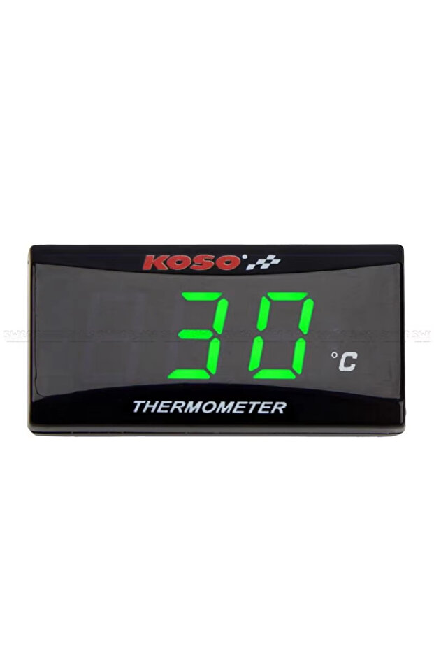 green for XMAX300 250 NMAX155 CB400 CB500X Sensor KOSO Water Temperature Gauge Mini Meter Thermomet