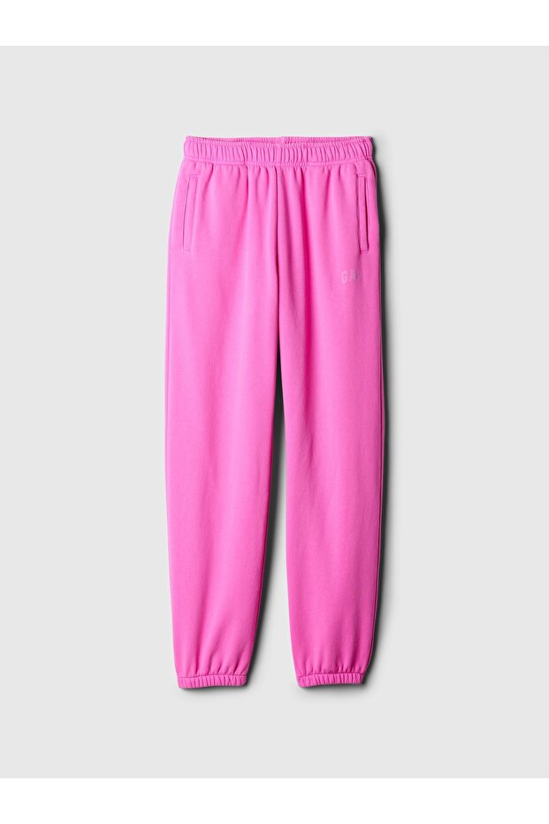 Kız Çocuk Pembe Gap Logo Jogger Eşofman Altı - 2