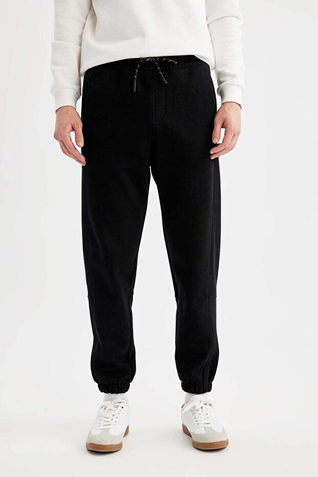 Regular Fit Eşofman Altı Cepli Beli Bağcıklı Lastikli Paça B6155AX24AU - 6