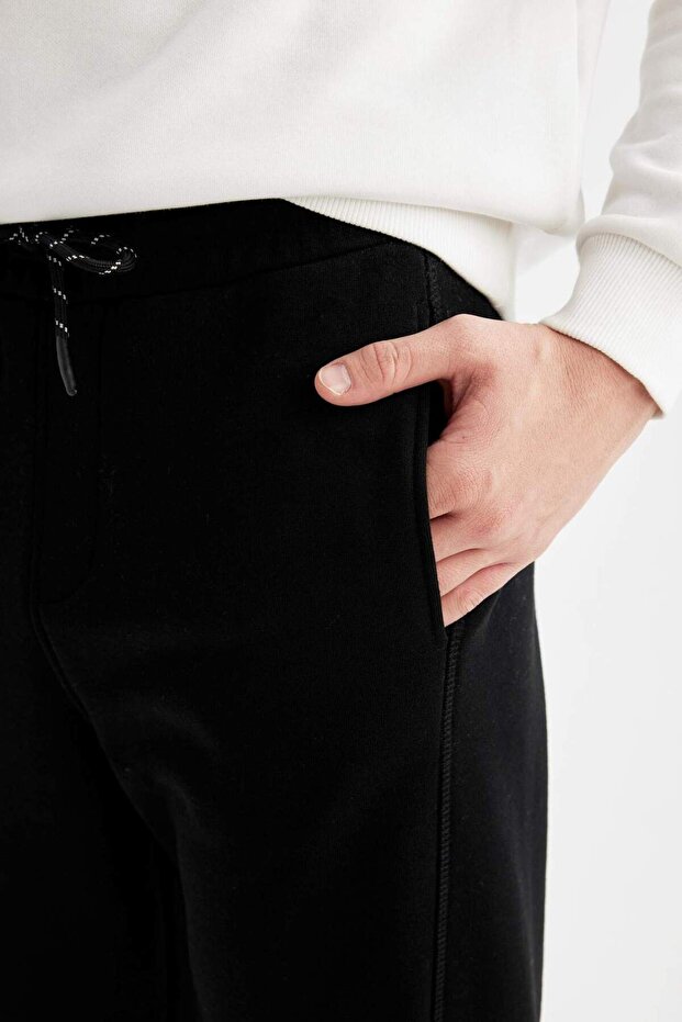 Regular Fit Eşofman Altı Cepli Beli Bağcıklı Lastikli Paça B6155AX24AU - 7