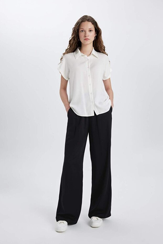 Regular Fit Kısa Kollu Gömlek N7819AZ24SP - 2