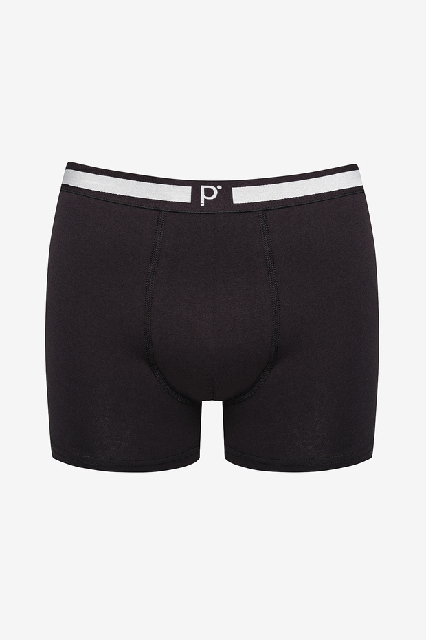 Basic Detailed 3lü Çok Renkli Boxer - 2