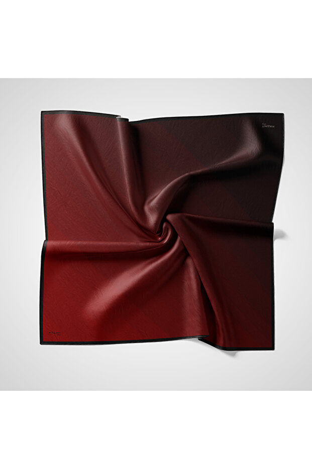 Eșarfă cu gradient natural - 1