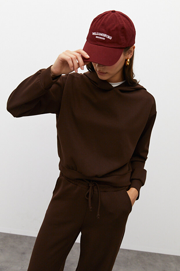 Kapüşonlu Sweatshirt - 7