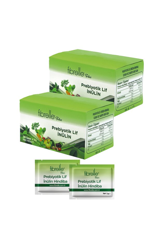 Prebiotic Fiber Inulin Hindibağ 2 Gr Sachet 2 Boxes