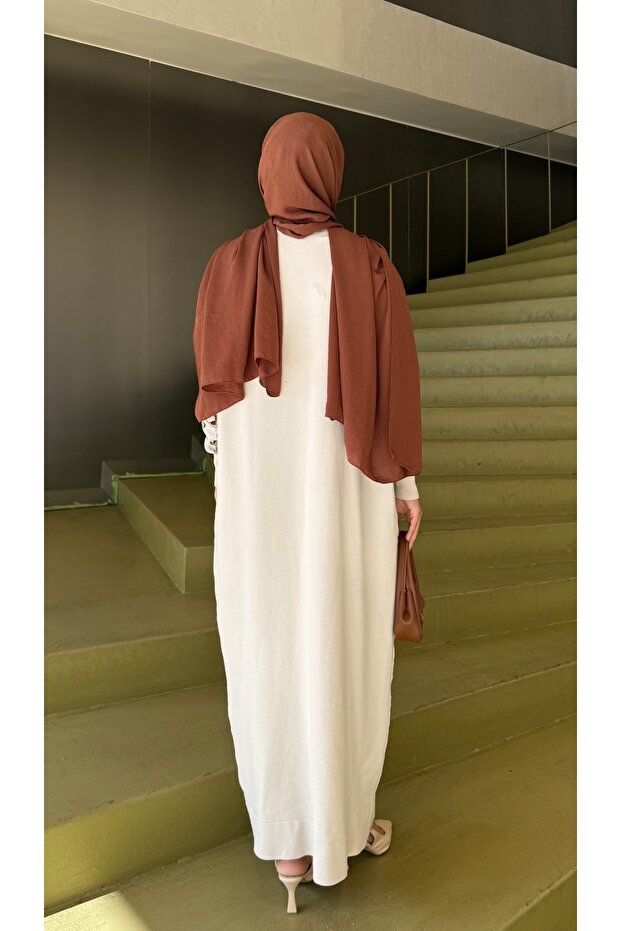 Leopard Patterned Mercerized Dress - 6