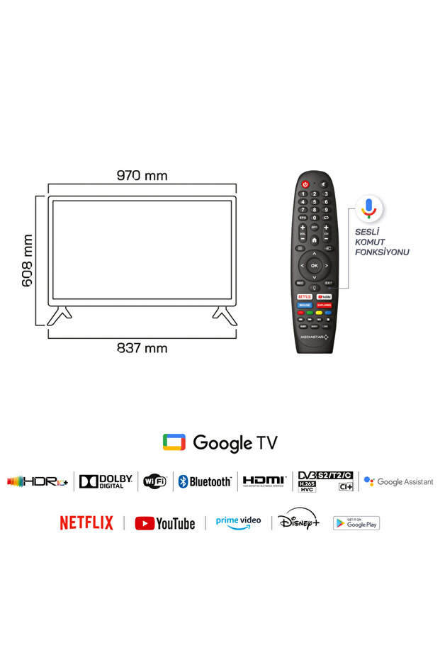 43" Android Full HD Led TV - 3