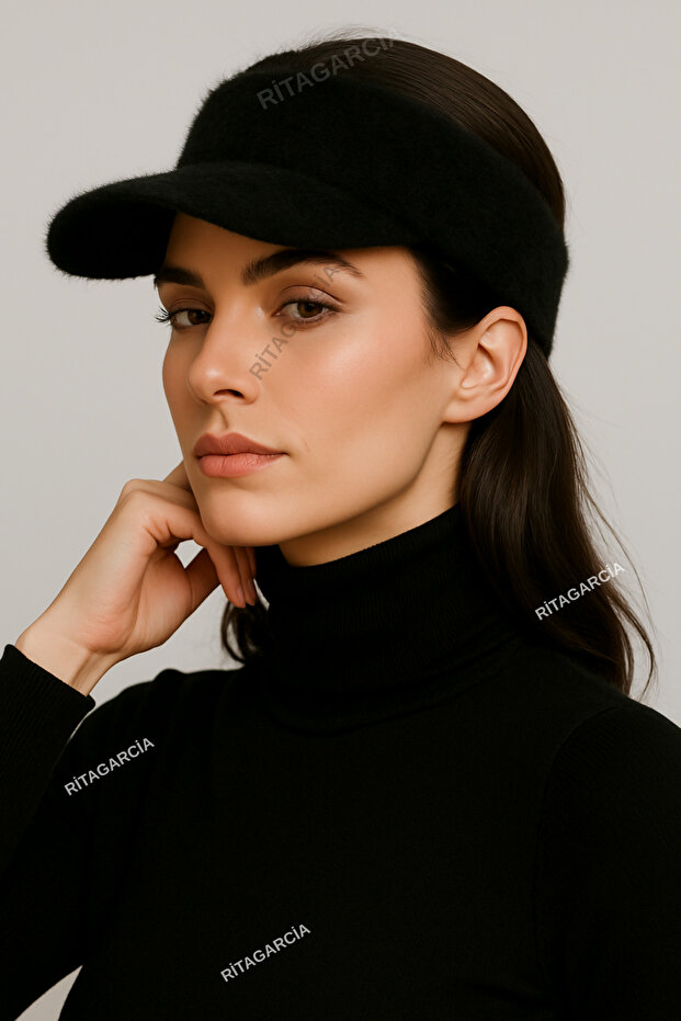 قبعة شتوية من القطيفة - 8