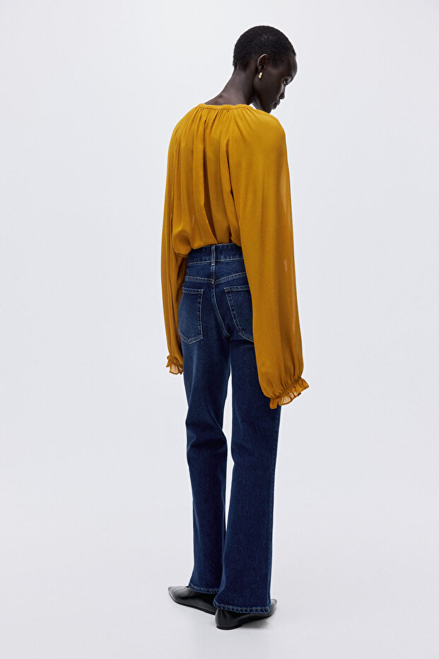 Flared High Jeans - 5