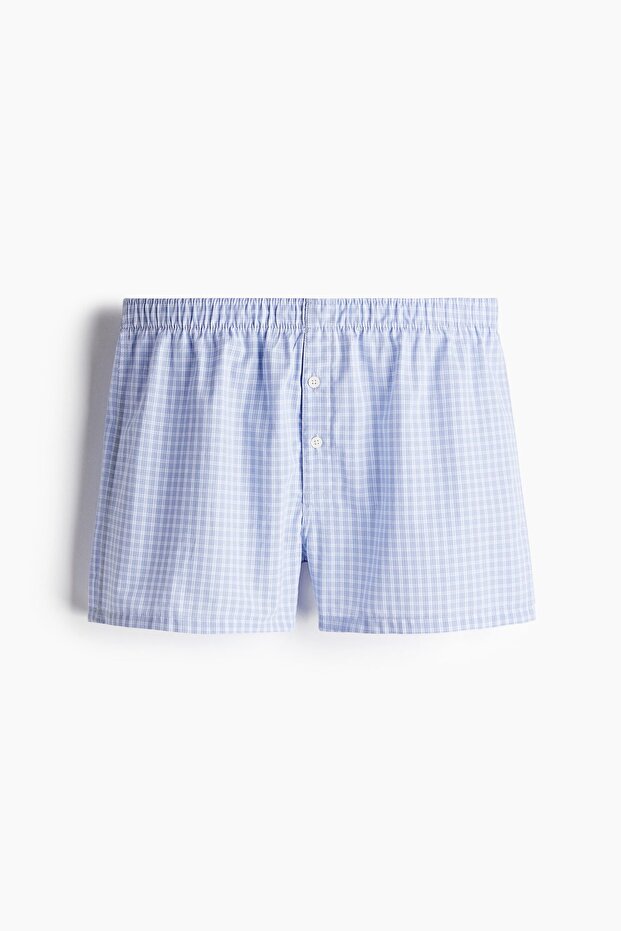 3’lü Pamuklu Dokuma Boxer Şort - 4