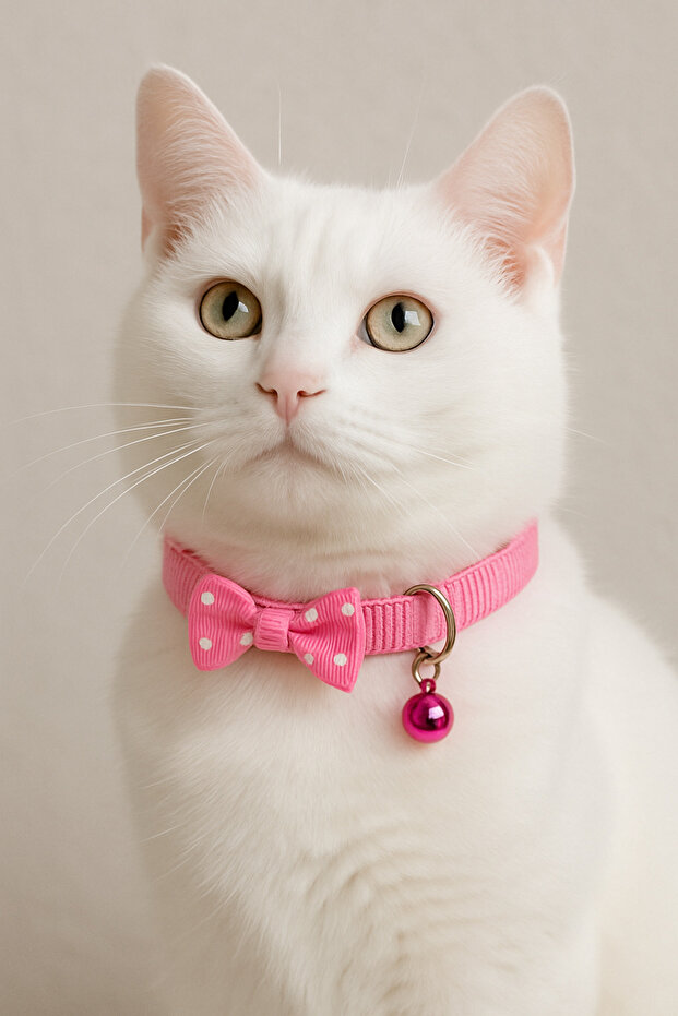 Papyonlu Kedi tasması - 1