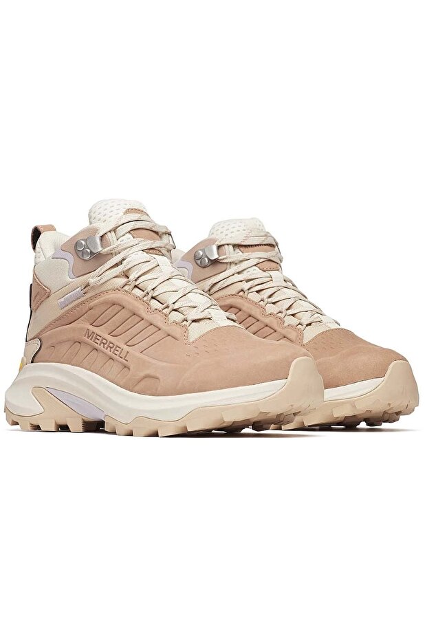 Moab Speed 2 Lrt Mid Wp Waterproof Wibram Taban Unisex Bot PUDRA - 2