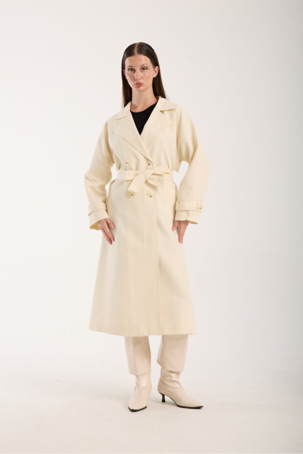Women's Oversize Lined Trench Coat