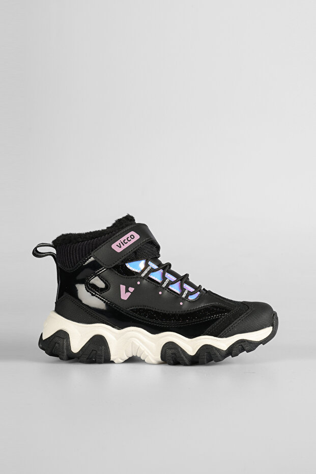 Radus Model Furry Lightweight Phylon Unisex Kids Outdoor Black Boots