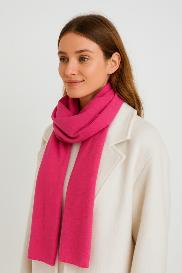 Tek Renk Klasik Atkı - 2