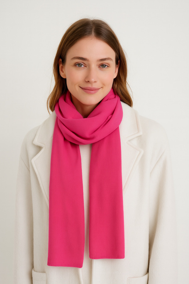 Tek Renk Klasik Atkı - 1