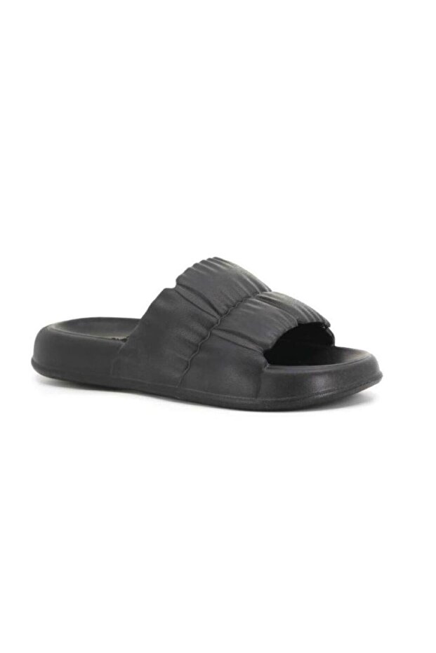 Women's frosted slippers - casual, comfortable beach style - 7d