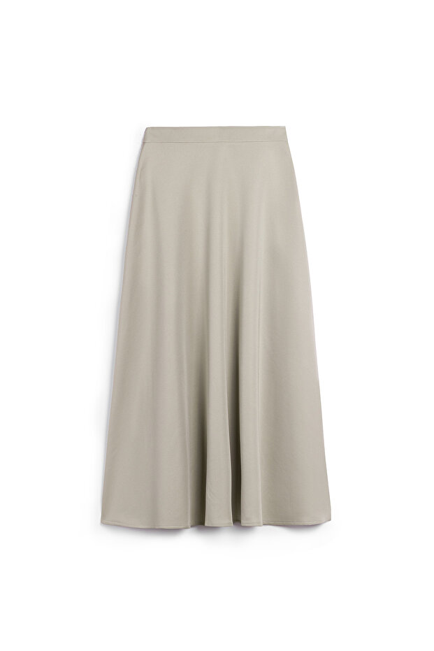 Fusta lungă evazată din nurcă - 1