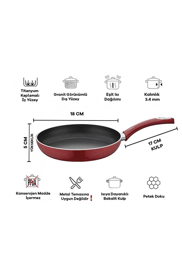 Titan Granit Tava 18cm - 3