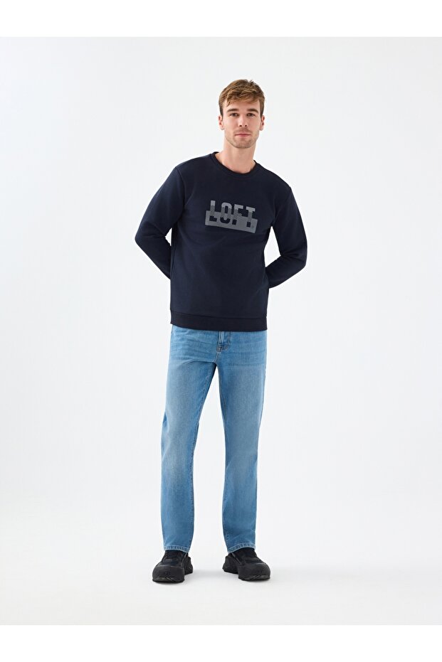 Regular Fit Erkek Sweatshirt - 2
