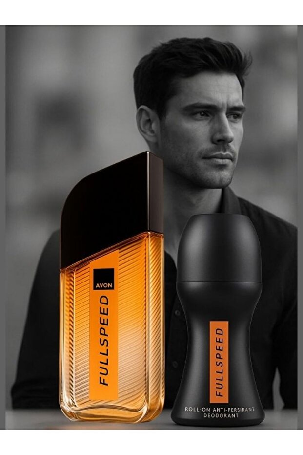 FULL SPEED Erkek Parfüm + Roll-on Deodorant Seti - 4