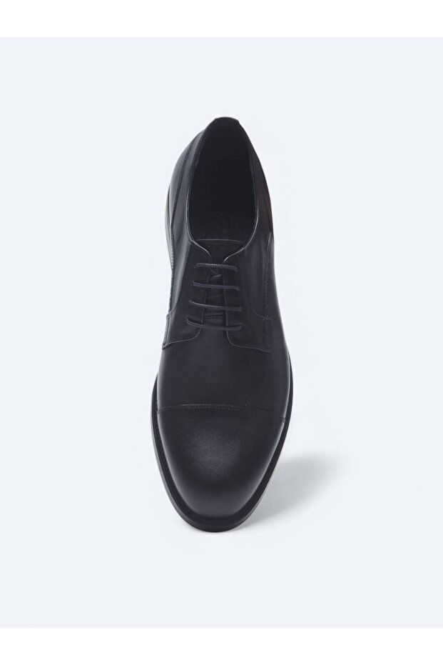 Lacivert Deri Klasik Ayakkabı - 3